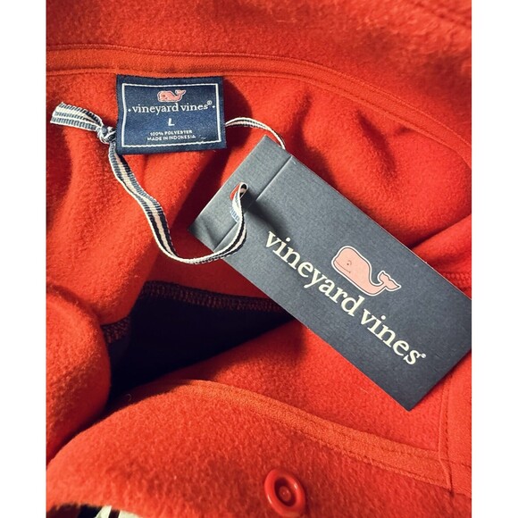 Vineyard Vines Harbor Fleece Shep Shirt Pullover New with Tags Women's Large - Picture 4 of 5